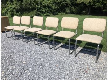 Set Of 6 Marcel Breuer Reproduction Cesca Chairs By Vista Trading Corp Lot 1 Of 2