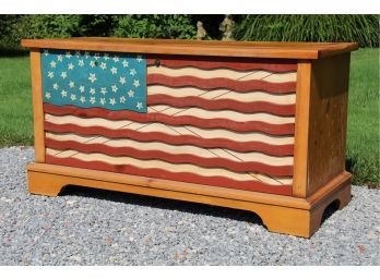 American Flag Chest By Lane