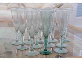 Set Of 12 Champagne Goblets
