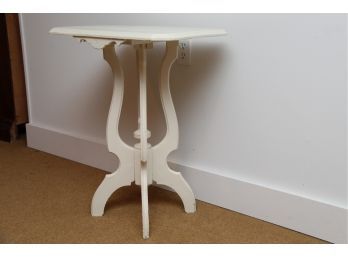 A White Painted Vintage Side Table