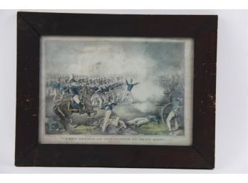General Taylor At The Battle Of Palo Alto Framed Print