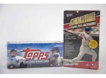 Topps 1999 Complete Set Including Bowman 2001 Box Both Sealed