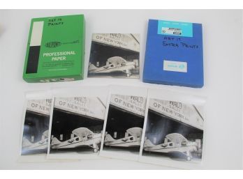 Set Of 5 Waco Sales Of NY Inc. Airplane Photographic Prints