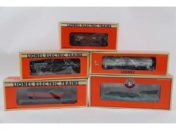 Set Of 5 Lionel Trains