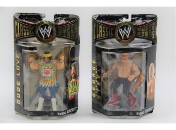 Pair Of WWE Classic Superstars Action Figures