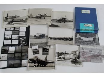 Black & White Photographic Prints Of Airplanes
