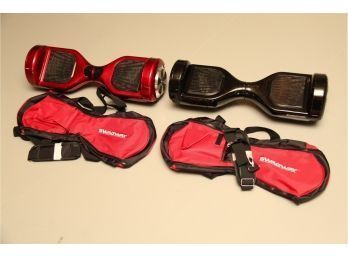 Red And Black Swagway Hoverboards (Missing Chargers!)