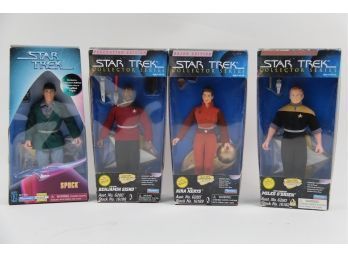 Collection Of 4 Star Trek Collectors Series Action Figures
