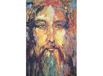 'Jesus' By Duaiv Signed & Numbered Artist Proof Lithograph 15/100