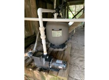 Heyward Pool Pump With Heat Exchanger