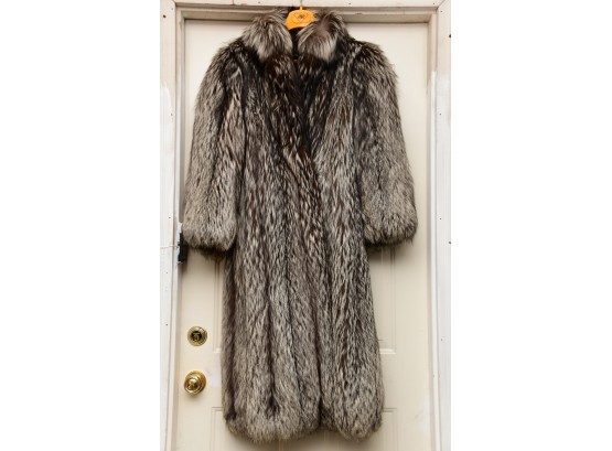 Furrari NY Racoon Fur Coat