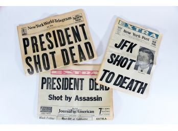 JFK Assassination Newspapers