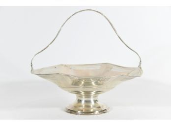 Sterling Silver Footed Basket - 280g