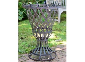 Outdoor Metal Plant Stand