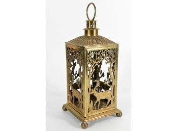 Brass Antelope Lantern