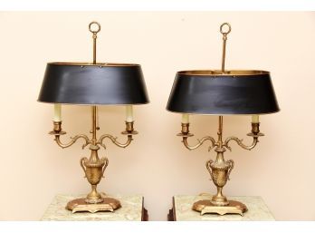 Pair Of Bouillote Lamps