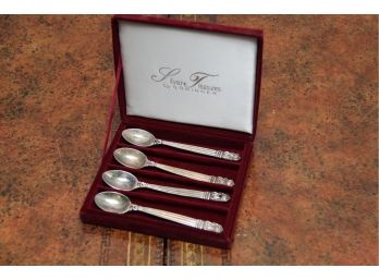 Set Of 4 Antique Spoons
