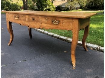 19th Century Louis XV  Library Table Purchased For $9000