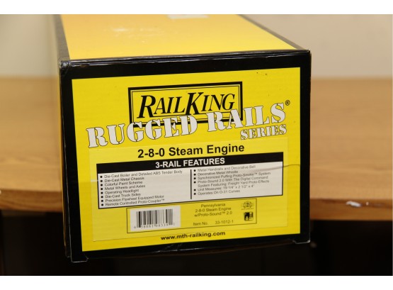 RailKing 2-8-0 Steam Engine 2 Of 2