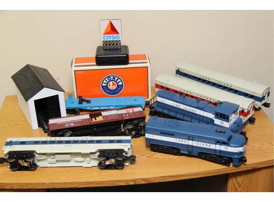 Collection Of Lionel Long Island Train Cars