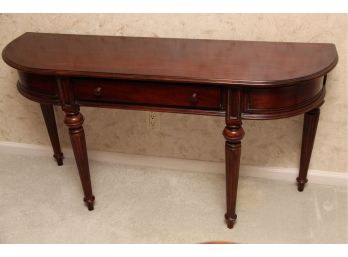 Thomasville Console Table With Federal Style Legs