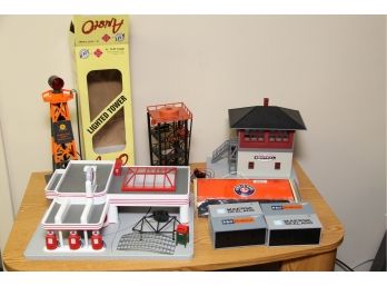 Collection Of Lionel Accessories Including Girder Bridge