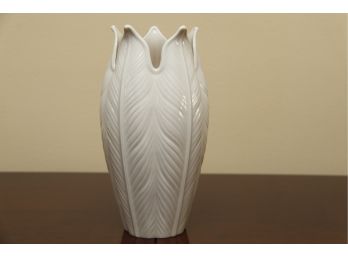 Lenox Leaf Motif Vase