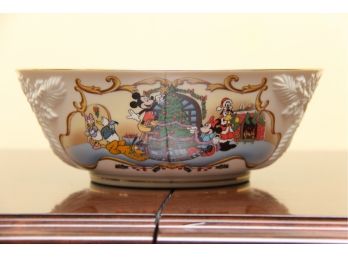 Mickey's Merry Christmas  Bowl By Lenox