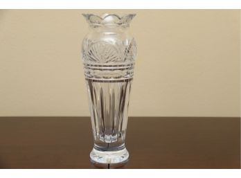 Signed Jim O'Leary 50th Anniversary Crystal Vase