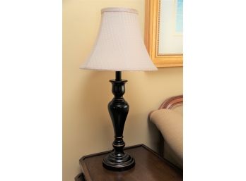 Nantucket Table Lamp With Brown Fabric Shade