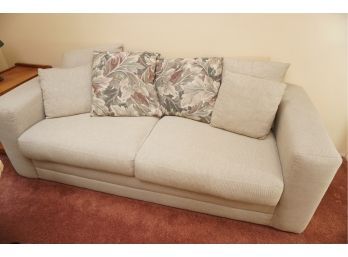 Cream Colored Sleeper Sofa By Roma