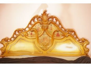 Carved French Headboard