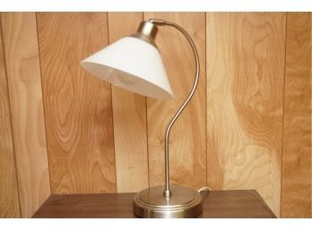 Chrome Base Desk Lamp