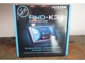 Alpine PND K-3 Portable Navigation System
