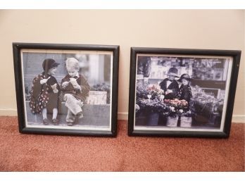 Pair Of Candid Child Photographic Prints 2 Of 2