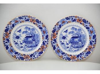 Two Blue & White Dishes