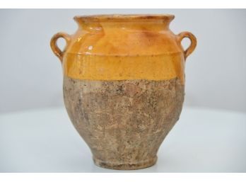 Antique Clay Glazed Vessel