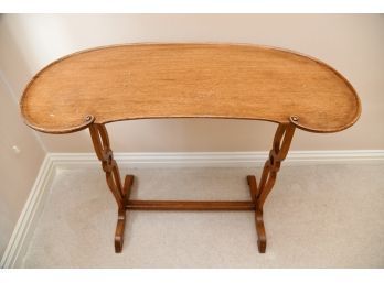19th Century Oak Kidney Shaped Table.