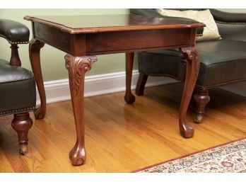 Chippendale Style Mahogany End Table