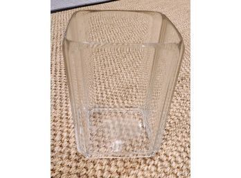 Lucite Waste Basket