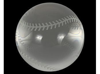 Saks Fifth Avenue Crystal Baseball