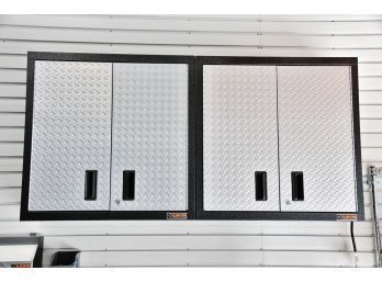 Pair Of Gladiator Slat Wall Garage Units With Keys - Retail $560