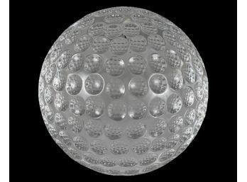 Saks Fifth Avenue Crystal Golf Ball