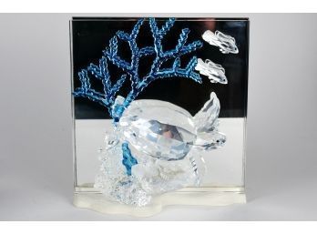 Swarovski Wonders Of The Sea - Eternity Colored Version - With Original Box - Orig Retail $450