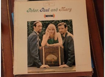 Lot Of Vinyl Records Including Peter, Paul, And Mary And Johnny Mathis