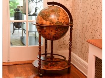 World Globe Bar Cabinet