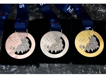Olympic Metals Gold Silver And Bronze Replicas