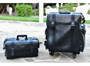 Two Portable Make Up Artist Carry Cases
