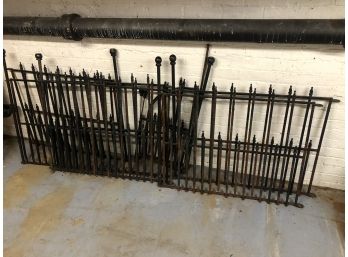 Antique Cast Iron Fence Parts