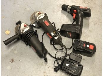 Drill Master Grinders & Drill With Charger